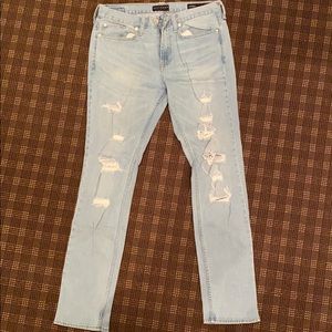Bullhead Denim light blue skinny jeans
